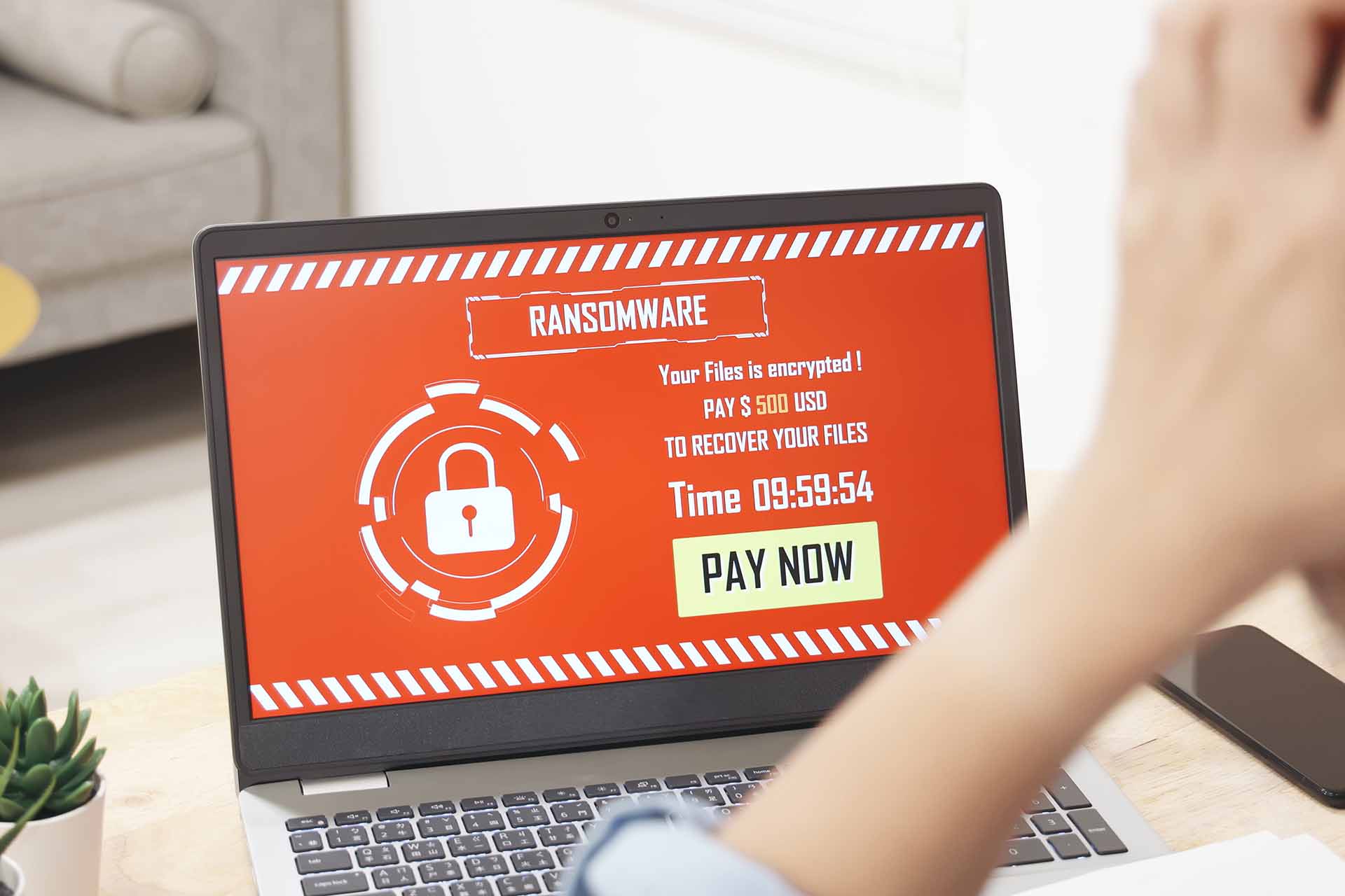 Ransomware zorg